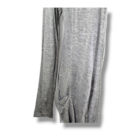 Zenana Outfitters Cardigan Large Gray Lightweight Open Front Long Sleeve - Picture 13 of 16
